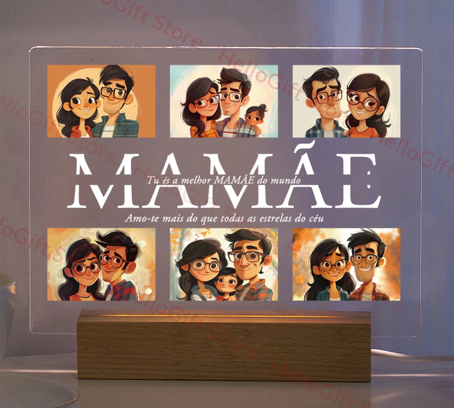 Custom 3D Acrylic Lamp