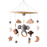 Wooden Crib Mobile Toy