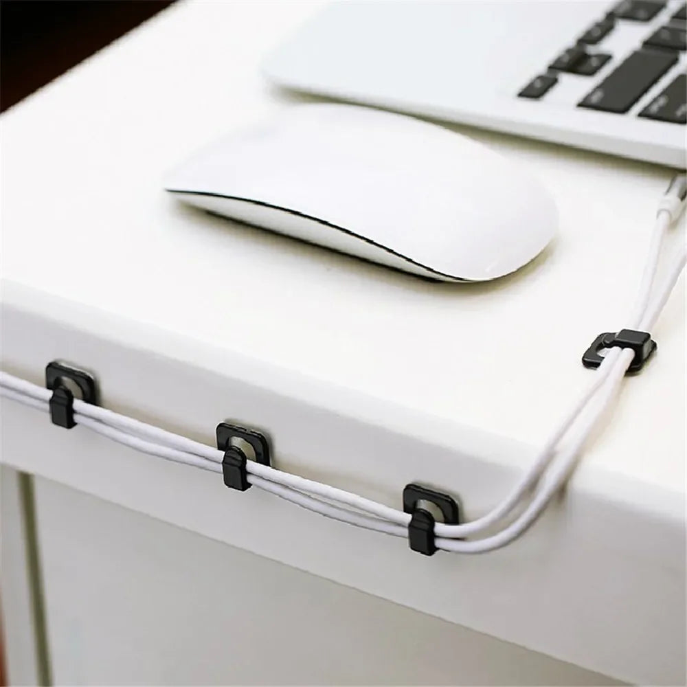 18pcs USB cable organizers set for desk