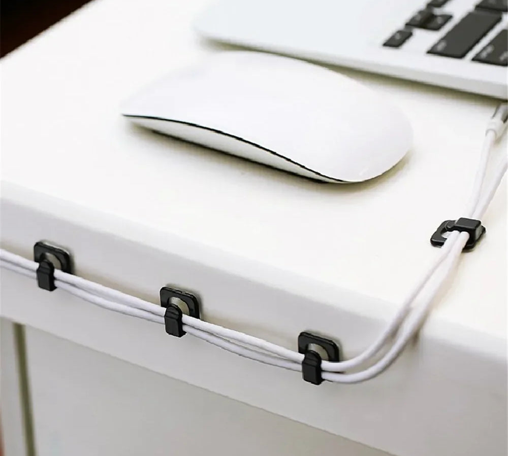 18pcs USB cable organizers set for desk