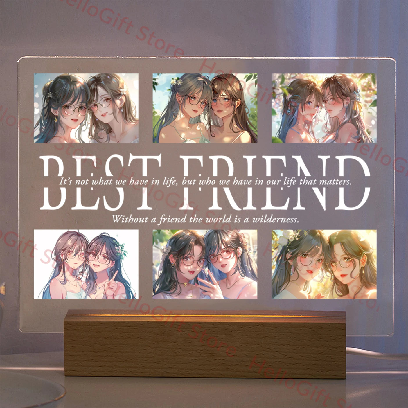 Custom 3D Acrylic Lamp