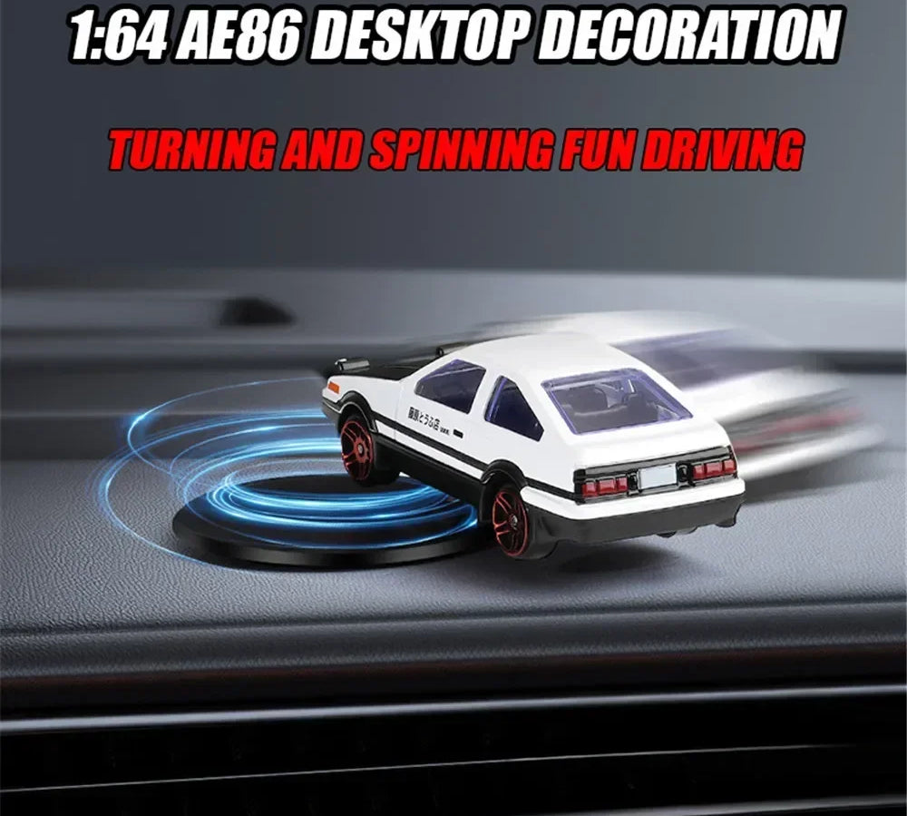1:64 scale AE86 alloy diecast model car