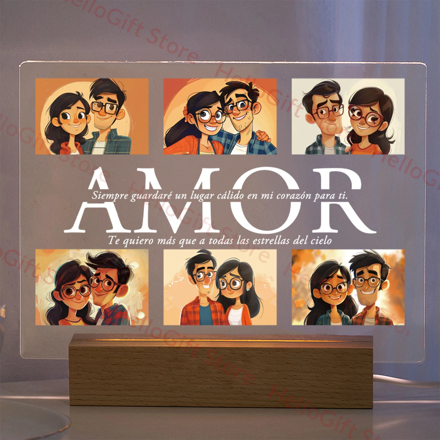 Custom 3D Acrylic Lamp