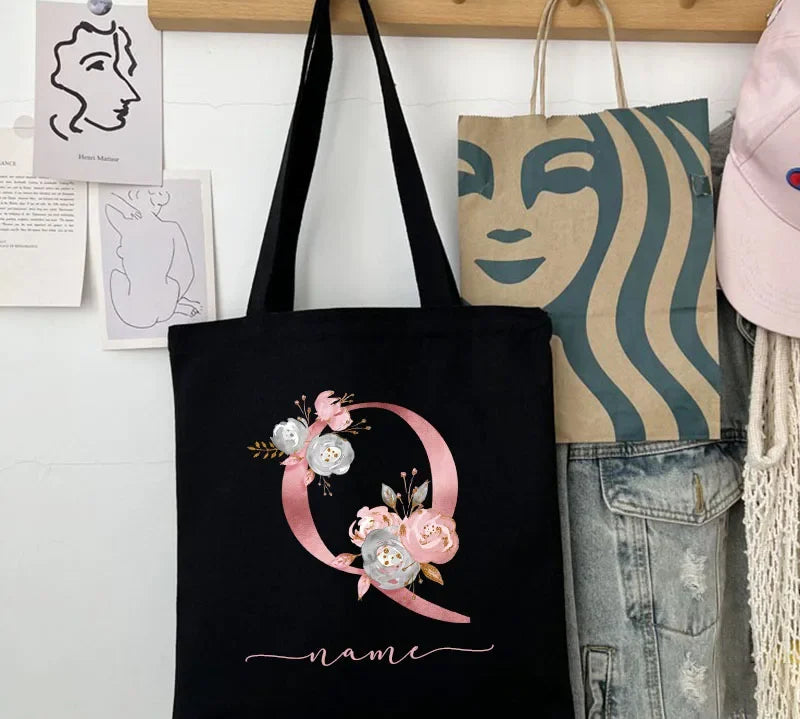 Personalized Canvas Tote Bag