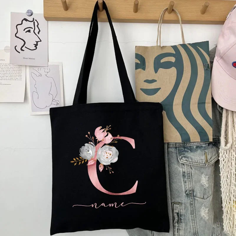 Personalized Canvas Tote Bag
