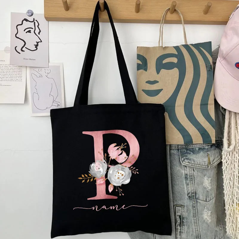 Personalized Canvas Tote Bag