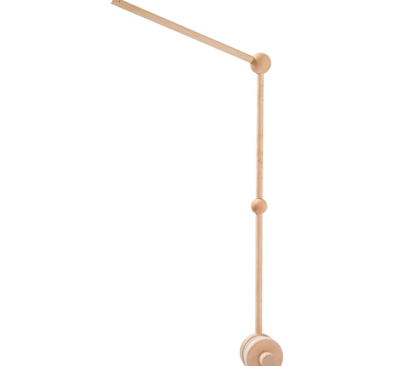 Wooden Baby Rattle Mobile