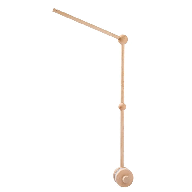 Wooden Baby Rattle Mobile