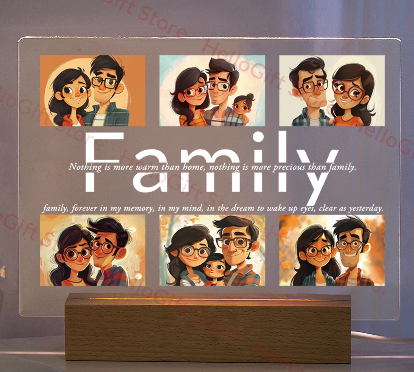 Custom 3D Acrylic Lamp