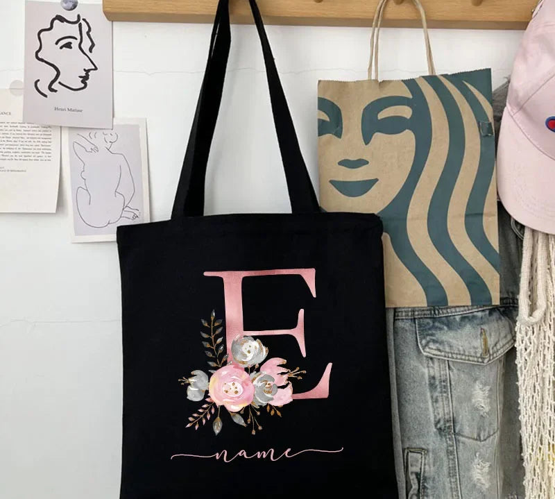 Personalized Canvas Tote Bag