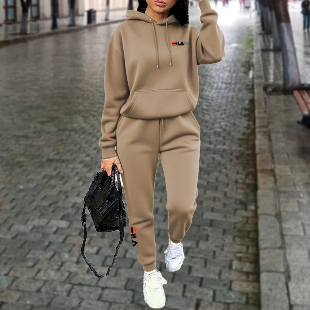 Women's Tracksuit Hoodies |2PCS Suit Winter Sports  Outfits