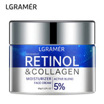 Retinol wrinkle cream for anti-aging and skin firming