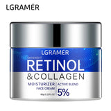 Retinol wrinkle cream for anti-aging and skin firming