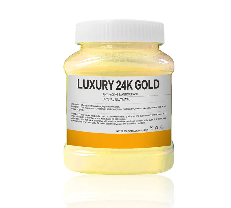 24K Gold Crystal Jelly Mask Powder
