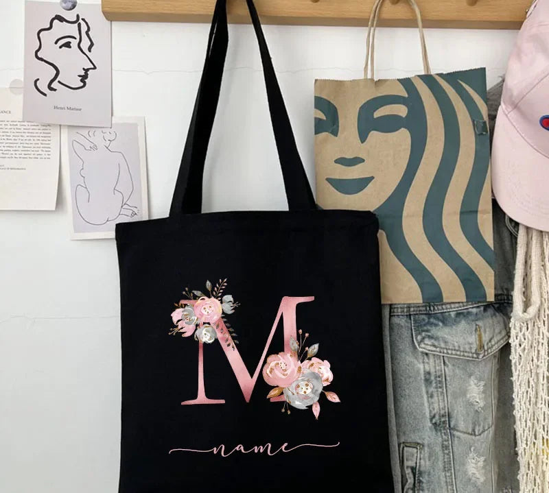 Personalized Canvas Tote Bag
