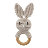 Crochet Animal Baby Rattle Toy