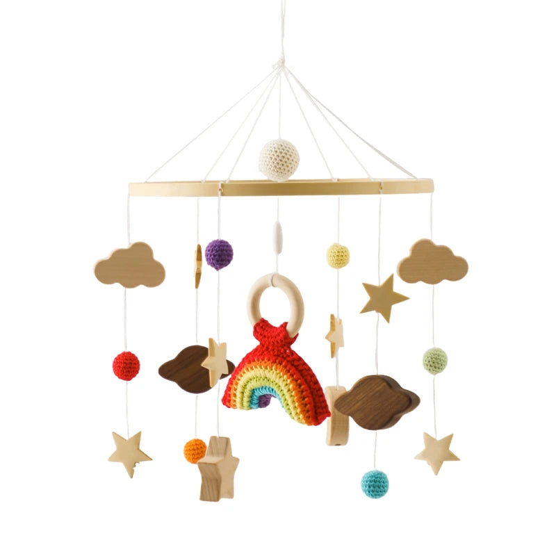 Wooden Crib Mobile Toy