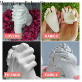 DIY Baby Hand Foot Print Mold