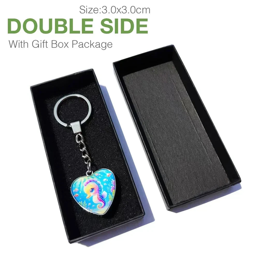 Custom Double-Sided Photo Keychain