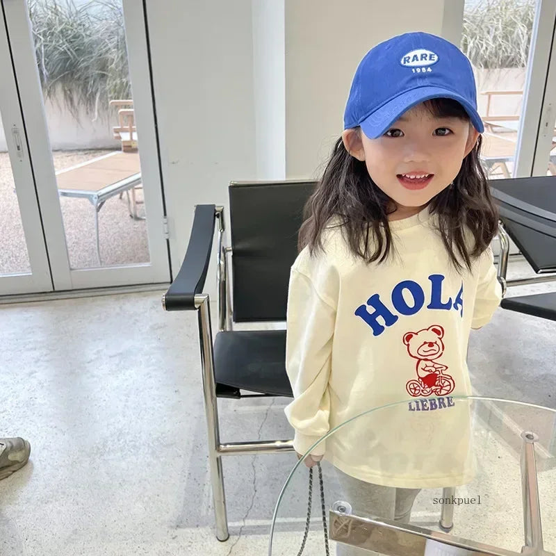 Autumn Children's Fashionable Sports Two-piece Sets Girl