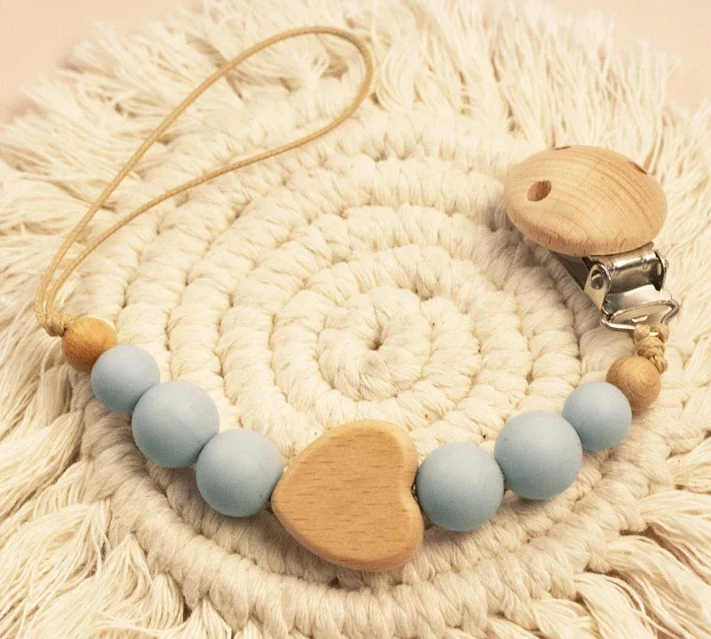 Custom Name Wooden Pacifier Chain