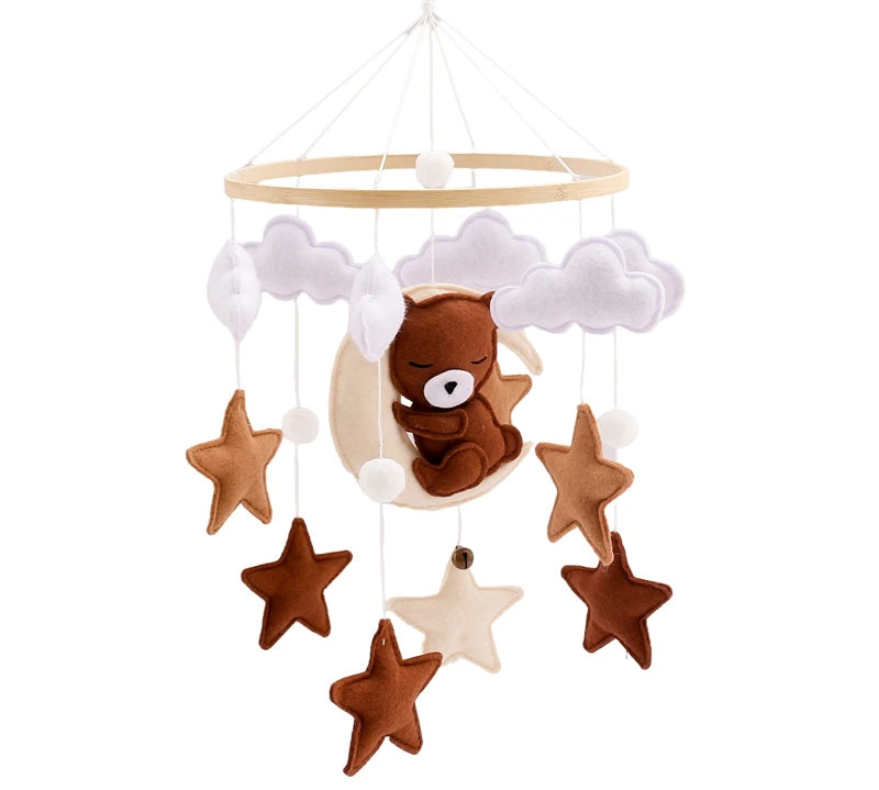 Wooden Crib Mobile Toy