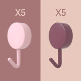10PCS Self-Adhesive Wall Hooks
