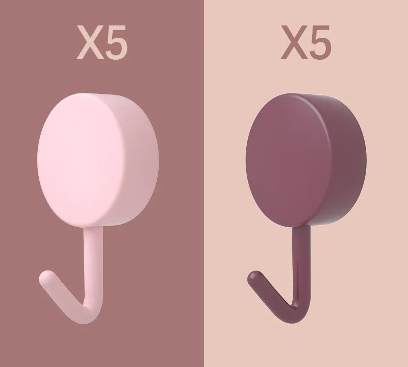 10PCS Self-Adhesive Wall Hooks
