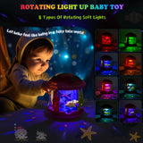 Ocean projector drum toy with lights and music