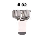 Metal Spring Pen Holder