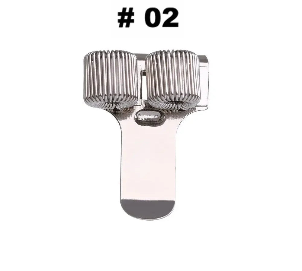 Metal Spring Pen Holder