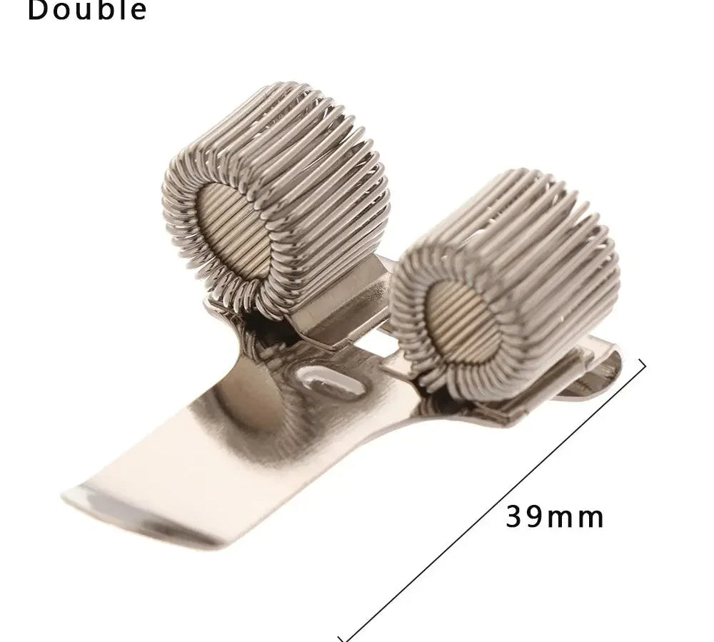Metal Spring Pen Holder