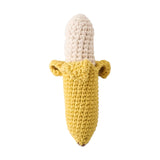 Crochet Bear Rattle Teether Toy