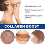 Hydrolyzed collagen cream for tightening and rejuvenating the neck