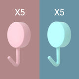 10PCS Self-Adhesive Wall Hooks