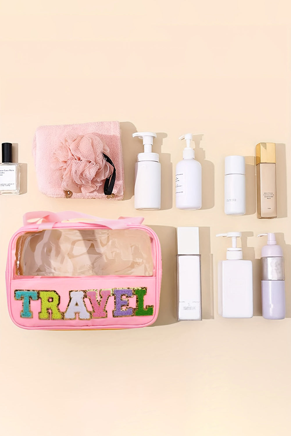 Durable and stylish travel makeup organizer bag
