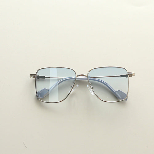 Baby Kids Square Frame Metal Sun Protection Sunglasses