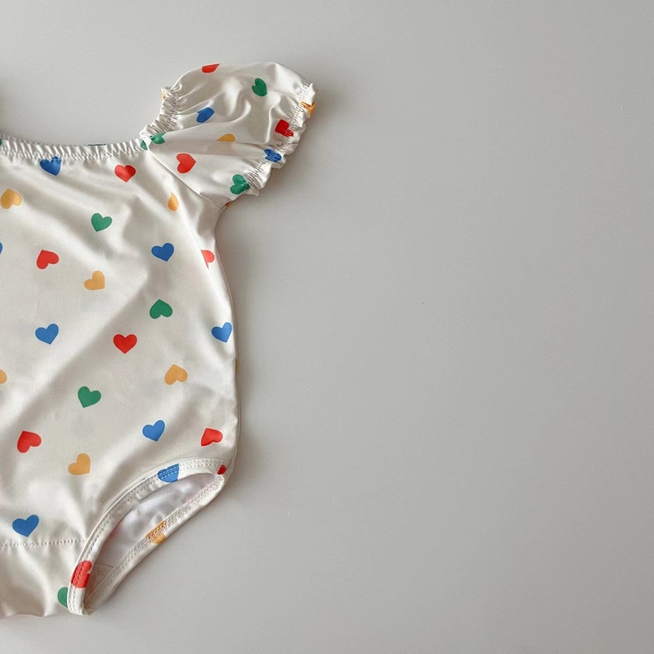 Baby Girl Print Pattern Hot Selling Swimsuit With Hats